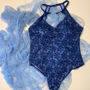 Large Time and Tru one piece swim suit